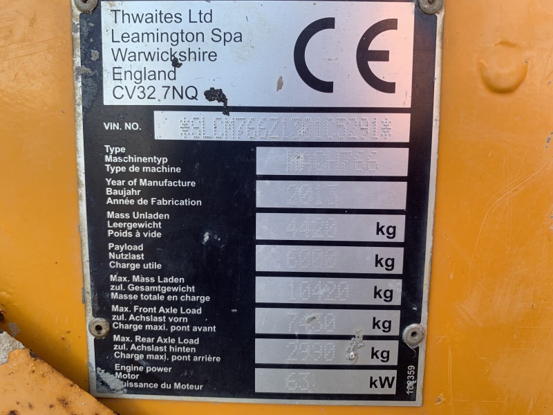 THWAITES 6 TONNES